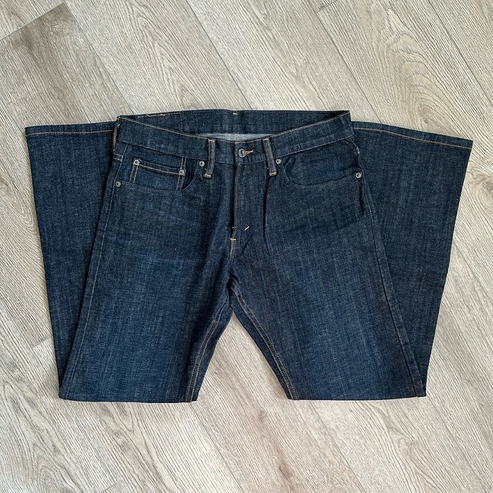 Mens Levi 514 Straight Fit Flex Jeans - 31x30